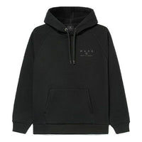 Li-Ning Wade Series Logo Printing Stay Warm Loose Hoodie 'Black' AWDR799-4