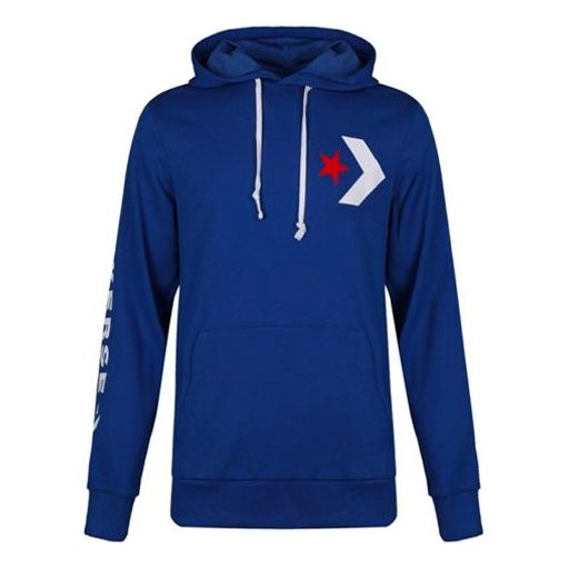 Converse Large Logo Star Chevron Hoodie 'Blue' 10007744-A02