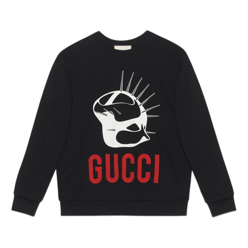 (WMNS) Gucci Declaration Profile Long Sleeve Black 469250-XJBUG-1082