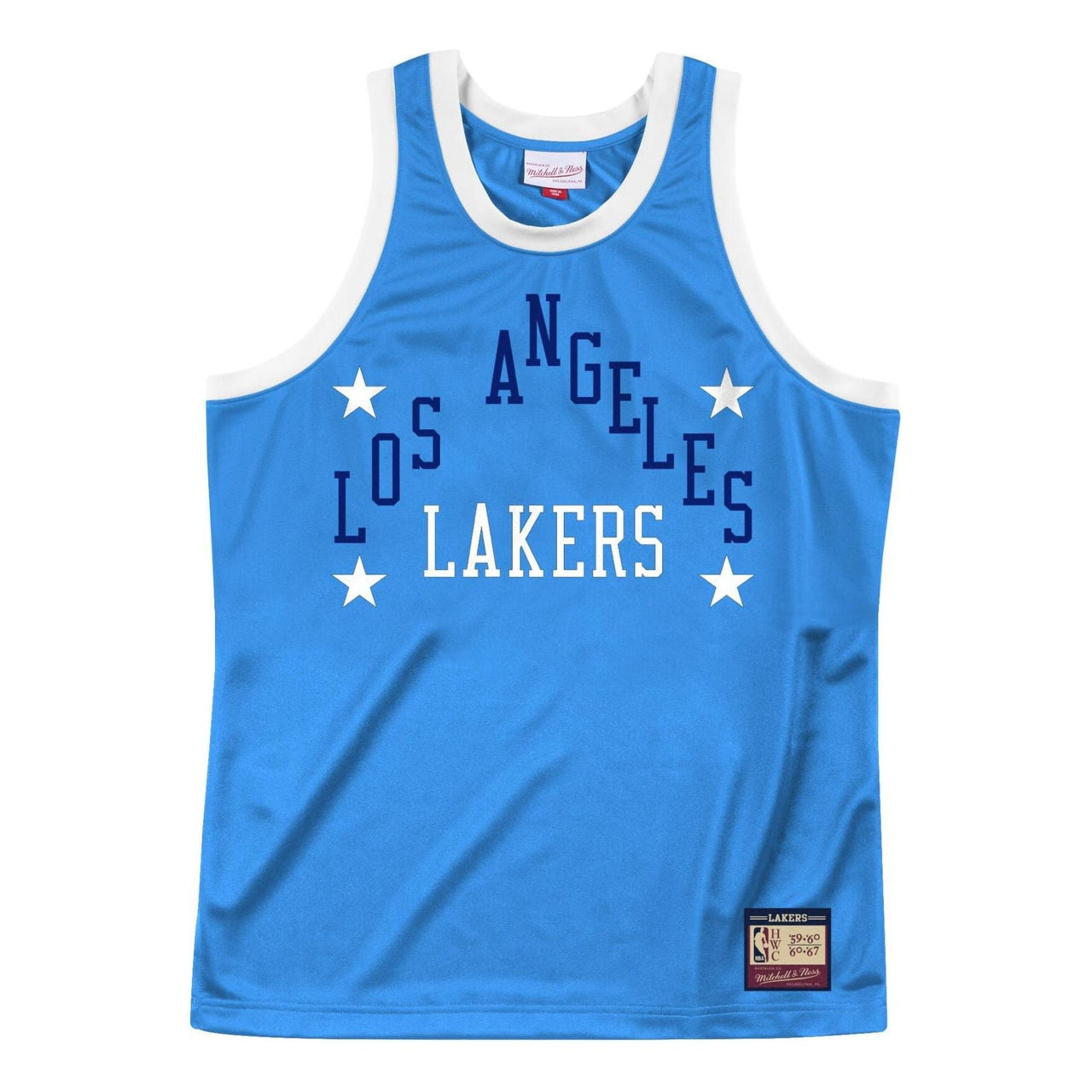 Mitchell & Ness x NBA Los Angeles Lakers 1959-60 Team Heritage Jersey 'Blue' TTNKCP18169-LALLTBL59
