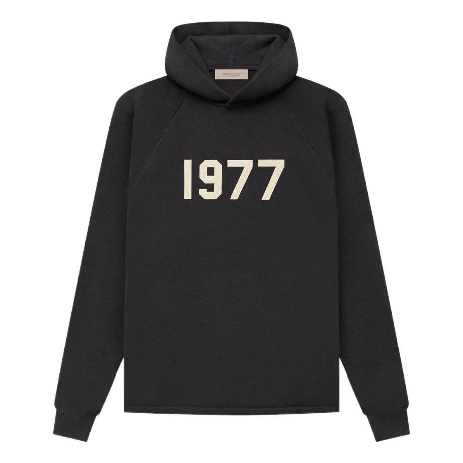 هودي "حديد" من مجموعة Fear of God Essentials SS22 Knit 1977 FOG-SS22-172