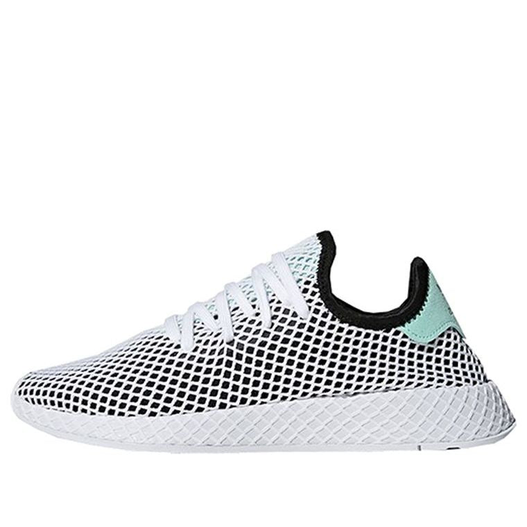 حذاء adidas Deerupt 'Black Easy Green' B28076