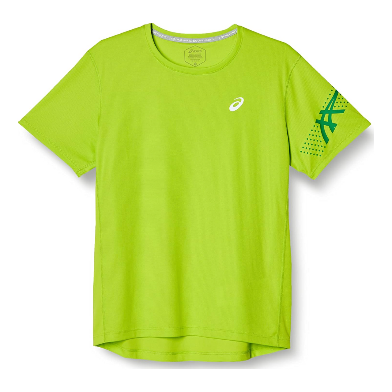 ASICS Icon Short Sleeve Shirt 'Lime' 2011C836-302