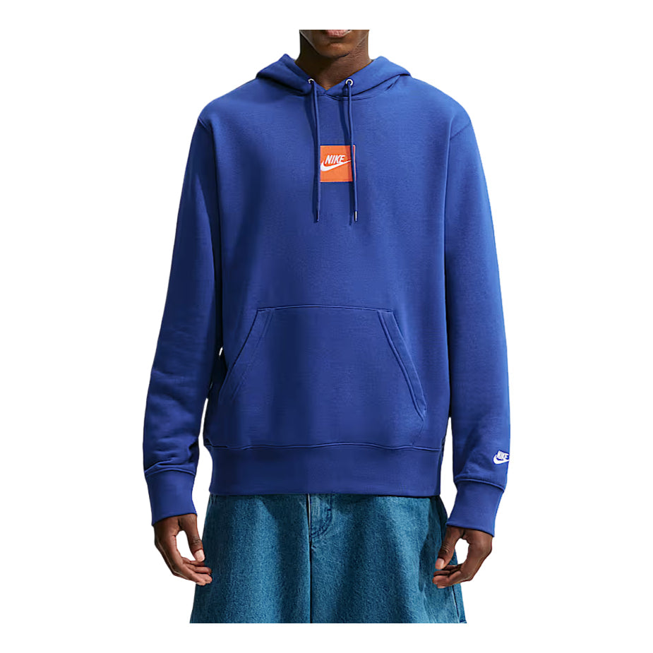 Nike Sportswear Club French Terry Hoodie 'Deep Royal Blue White' IM5540-455