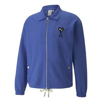 PUMA X Ami Track Full Zip Jacket 'Blue' 534066-93