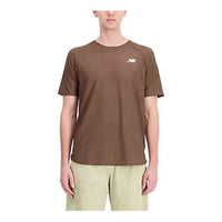 New Balance Q Speed Jacquard T-shirt 'Brown' MT33281-DUO