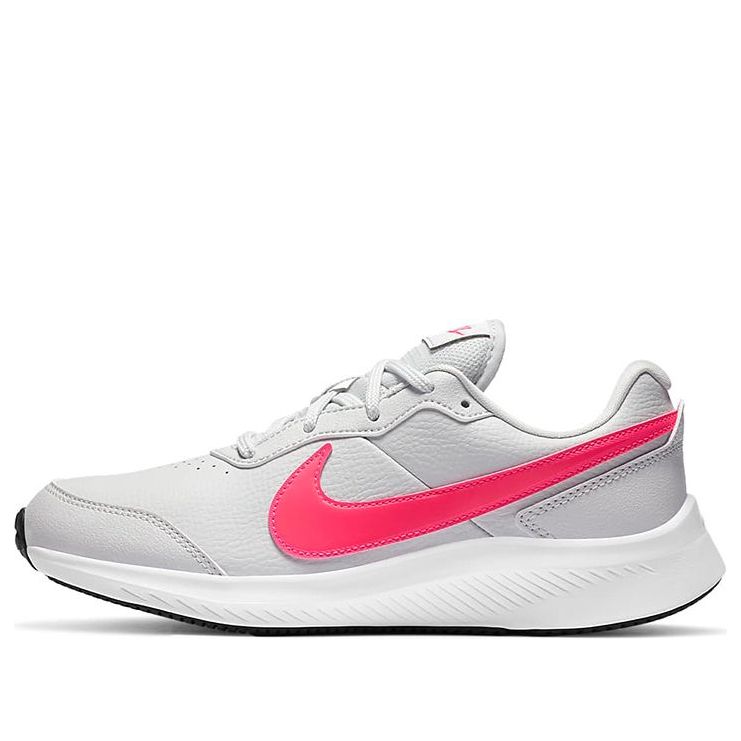 (GS) Nike Varsity Leather 'Grey Pink' CN9146-002