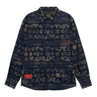 Li-Ning SS22 Gold Series Cashew Totem Loose Jacket 'Autumn Blue' ASHS007-1