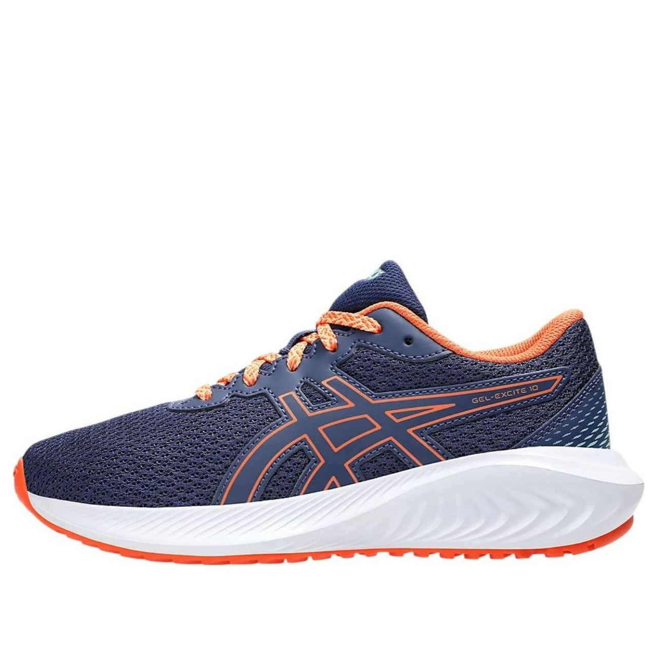 (GS) ASICS Gel-Excite 10 'Indigo Blue Nova Orange' 1014A298-407