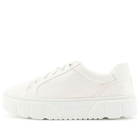 (WMNS) Timberland Laurel Court Low Lace Up Sneakers 'White Canvas' A5ZHGW