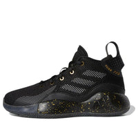 (GS) adidas D Rose 773 2020 'Black Yellow' FW8792