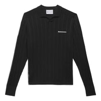 adidas x Pharrell Knit Long Sleeve Jersey 'Black' IC1406