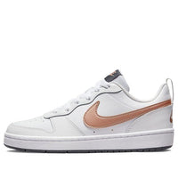 (GS) Nike Court Borough Low 2 'White Metallic Red Bronze' BQ5448-116
