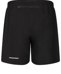 ASICS Logo with Back Zip Pocket Shorts 'Black' 2011D048-001