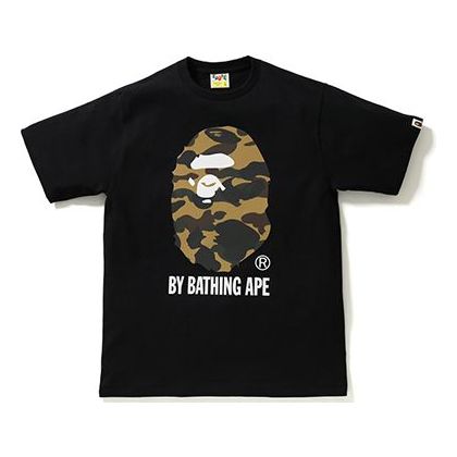 BAPE Reflector 1st Camo by Bathingtee Bathingtee Black/Yellow Tee BAPE-SS18-0015