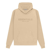 Fear of God Essentials SS23 waffle raglan Hoodie 'Sand' FOG-SS23-035