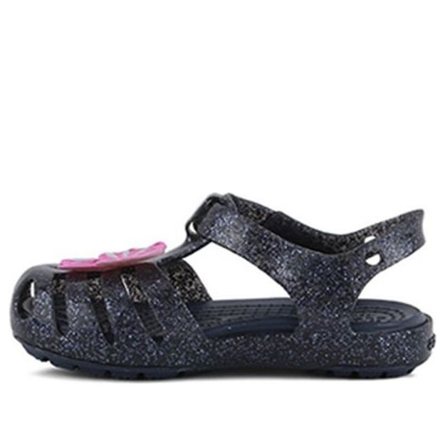 (PS) Crocs Lightweight Wear-Resistant Cozy Sports Blue Sandals 204529-410