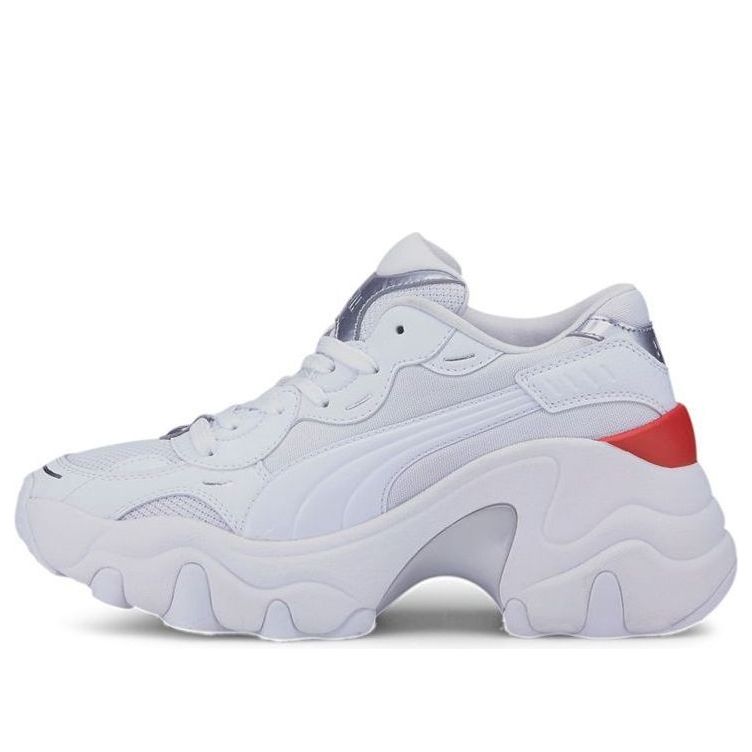 (WMNS) PUMA Pulsar Wedge 'Tech Glam - White' 373939-01