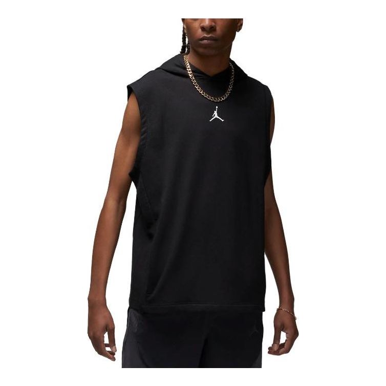 Air Jordan Dri-FIT Sport Fleece Sleeveless Hoodie 'Black' DZ0571-010