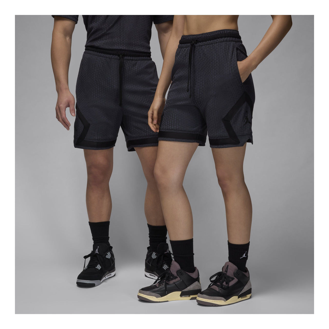 Air Jordan Sport Dri-FIT ADV Diamond Shorts Asia Sizing 'Shadow Grey' FN5868-022