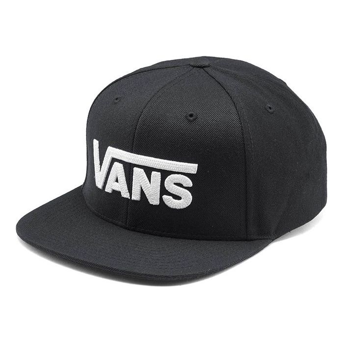 Vans Drop V Snapback Hat 'Black White' VN0A36ORY28