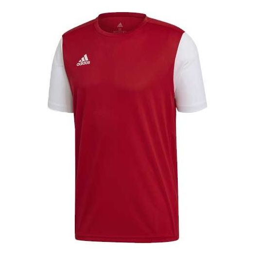 adidas Soccer/Football Training Colorblock Short Sleeve Red DP3230