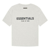 Fear of God Essentials SS21 Short Sleeve T-Shirt 'Light Heather Oatmeal' FOG-SS21-597