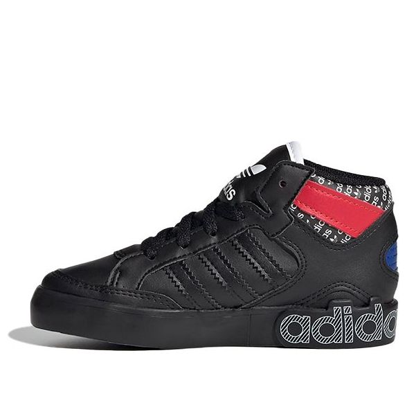 (TD) adidas originals Hard Court Hi 'Black Red' FV5483