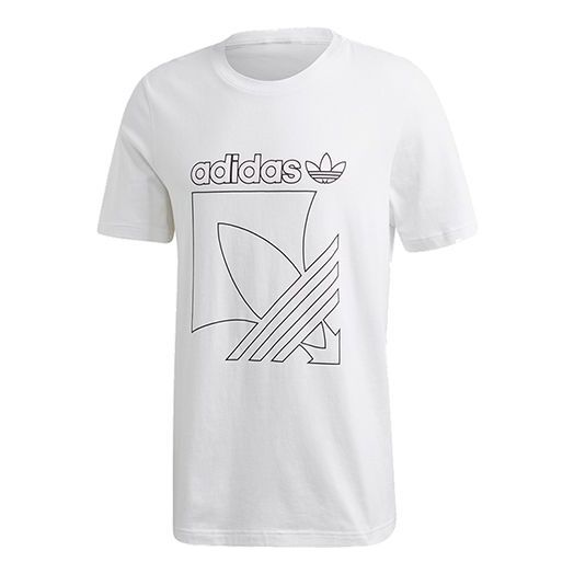 adidas originals SPRT 3S TEE Sports Short Sleeve White GD5836