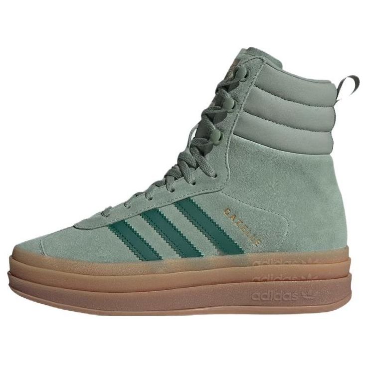 (WMNS) adidas Gazelle Boot 'Silver Green Gum' ID6982