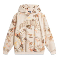 Li-Ning BadFive All-Over Print Hoodie 'Khaki' AWDU719-2