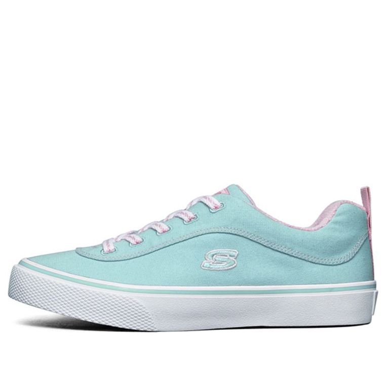 (WMNS) Skechers Street V'Lites Canvas Shoe Light-Blue 155033-MNT