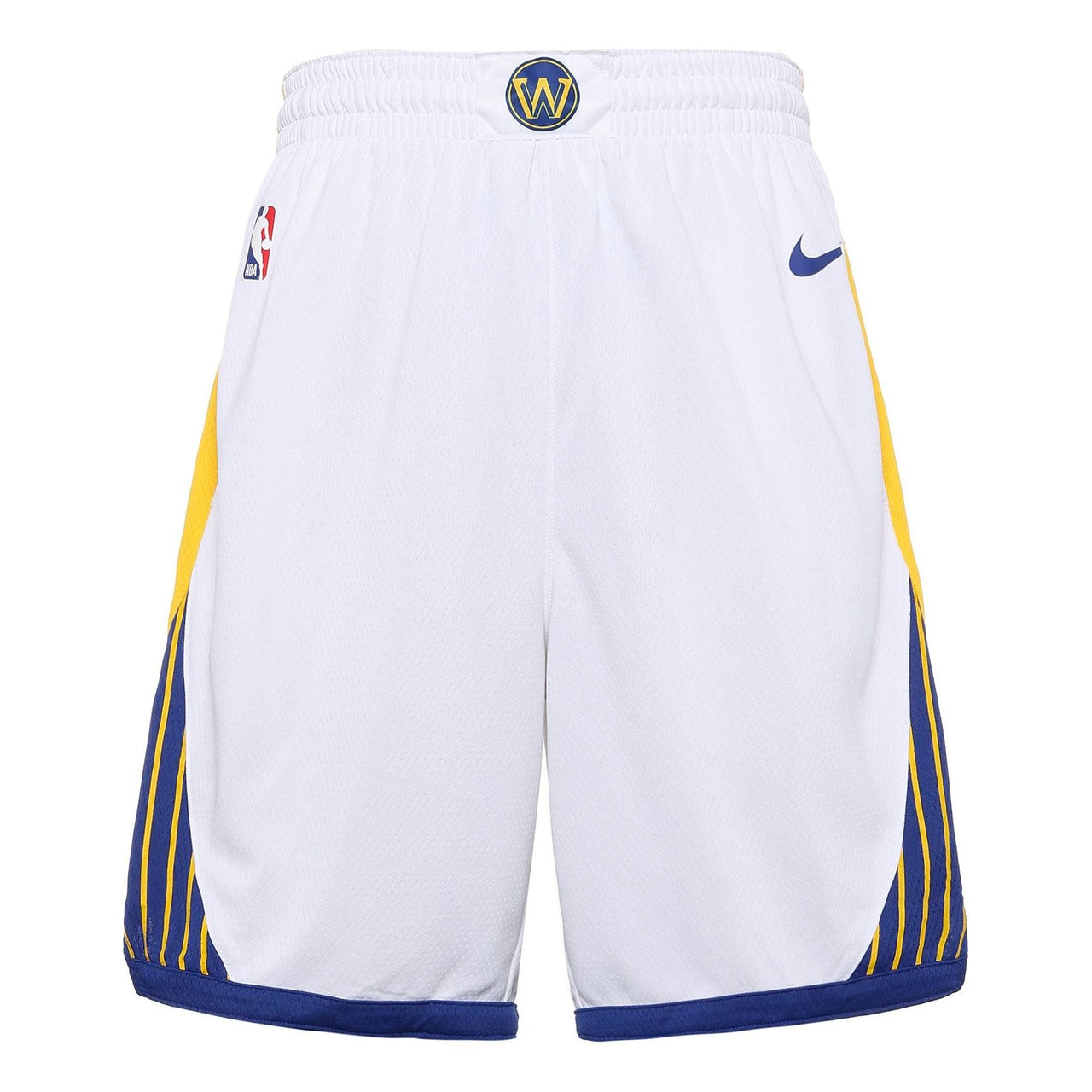 شورت Nike NBA Swingman للرجال من Golden State Warriors باللون الأبيض AV4971-100