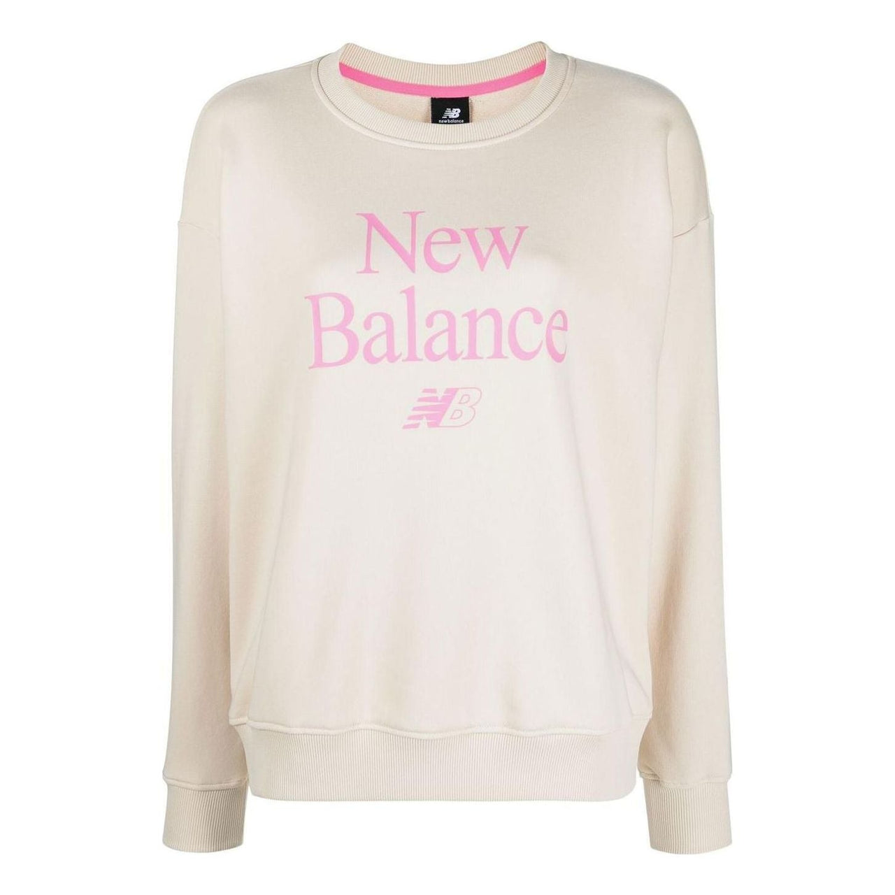 (WMNS) New Balance Essentials Celebrate Fleece Crew 'Calm Taupe' WT21508-CTU