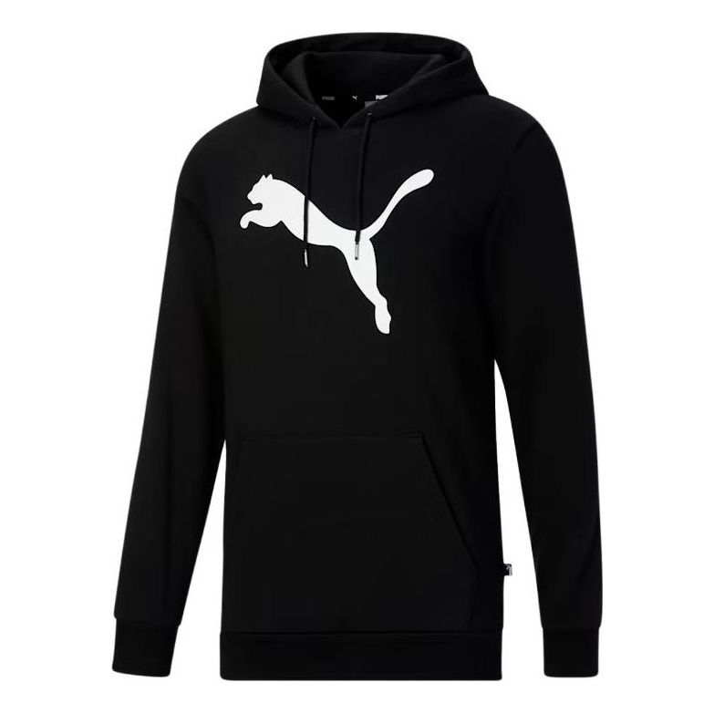 PUMA Big Cat Logo Hoodie 'Black' 672712-01