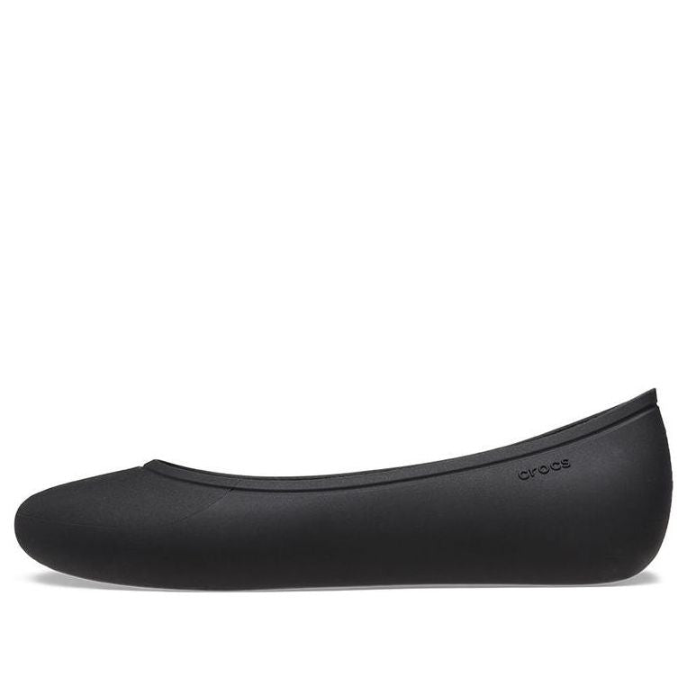 (WMNS) Crocs Brooklyn Flats 'Black' 209384-001