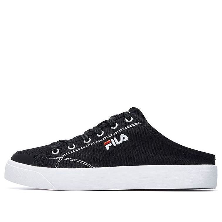 (WMNS) FILA CLASSIC KICKS MULE canvas shoes black F12W024421FBK