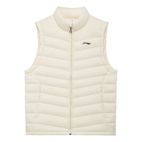 Li-Ning New Fitness Series Down Vest 'White' AMRS005-2