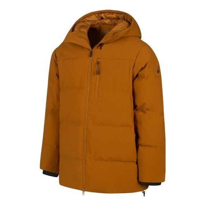 ASICS Padded Heavy Down Jacket 'Brown' 2031E447-200