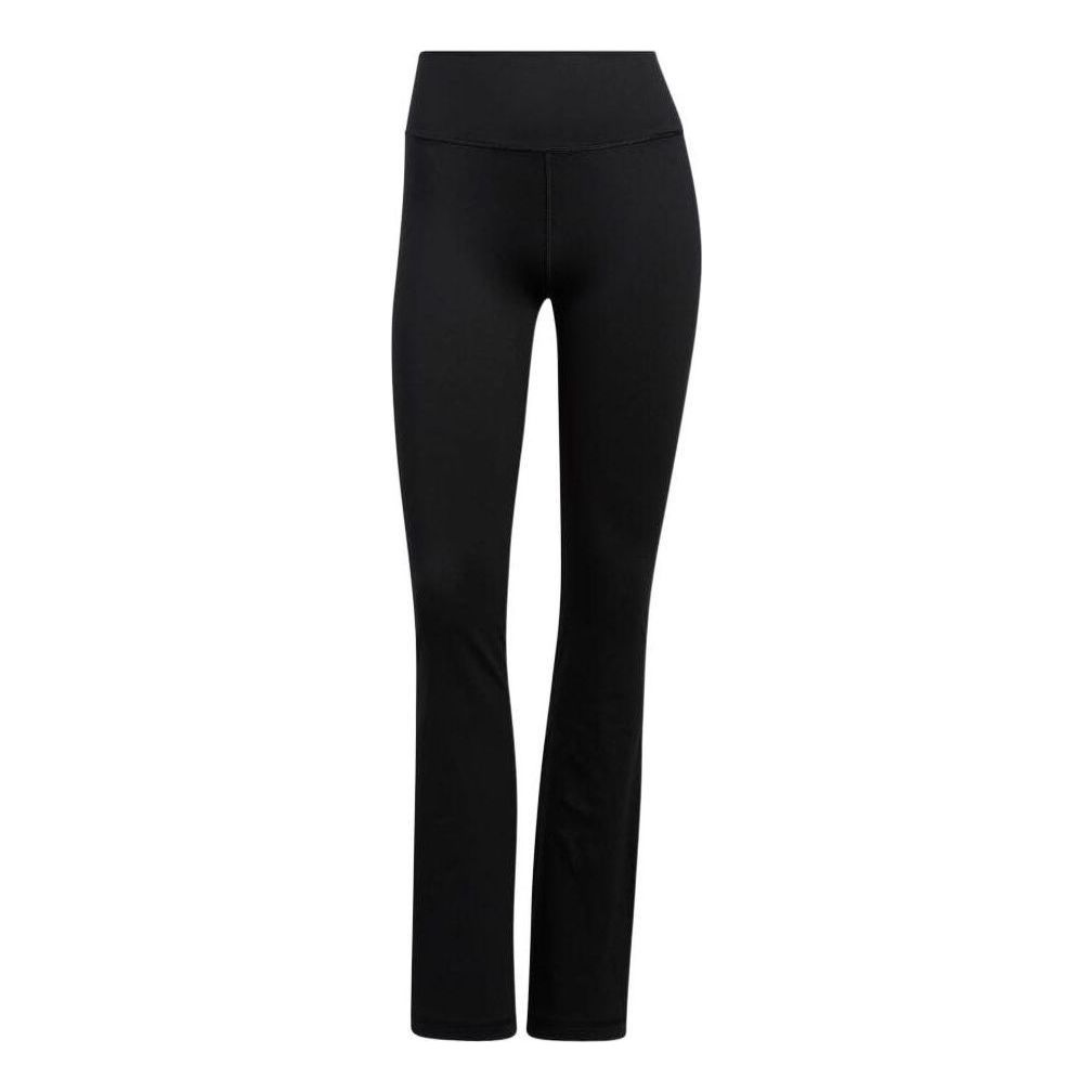 (WMNS) adidas Yoga Studio Flared Leggings Asia Sizing 'Black' H64194