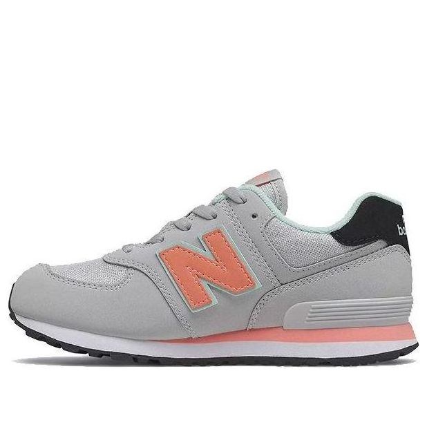 (GS) New Balance 574 'Fashion Metallic - Summer Fog Pink Mint' PC574FY2