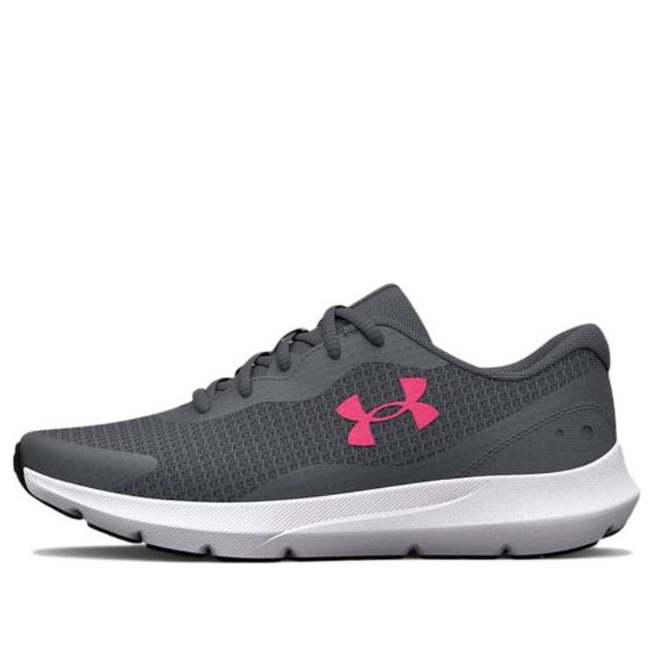 (WMNS) Under Armour Surge 3 'Pitch Grey White' 3024894-103