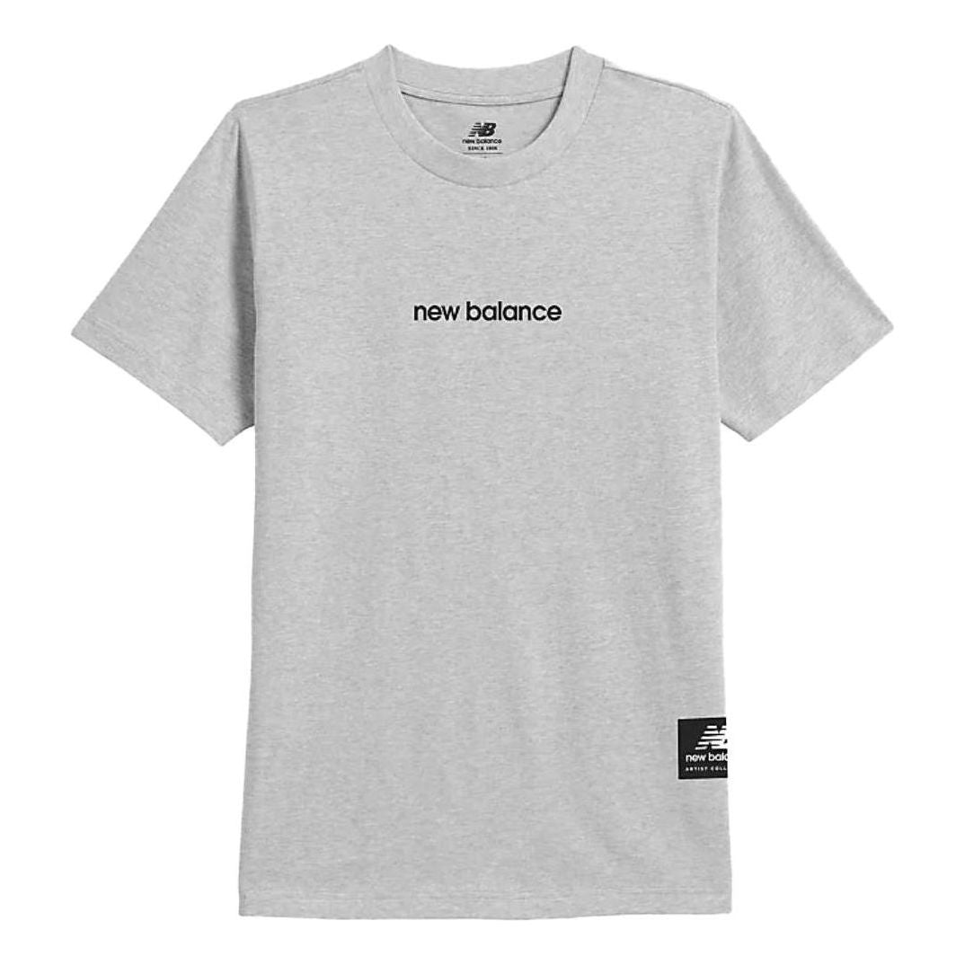 New Balance Athletics Literature T-Shirt Asia Sizing 'Athletic Grey' MT33563-AG