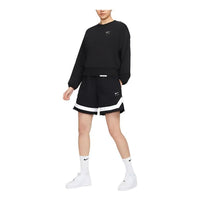 (WMNS) Nike Swoosh Fly Fleece Basketball Shorts Asia Sizing 'Black White' FN0149-010