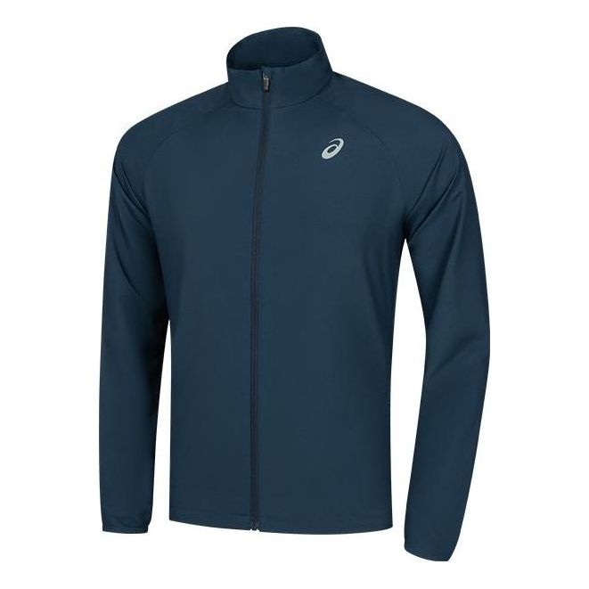 ASICS Full Zip Knit Jacket 'Velvet Pine' 2011D043-401