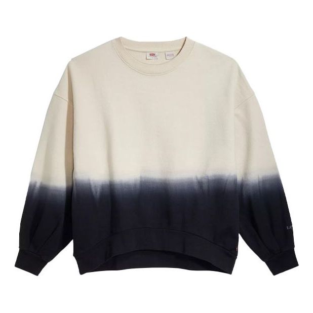 (WMNS) Levi's Colorblock Pullover Long Sleeves Hoodie Blue 19464-0004