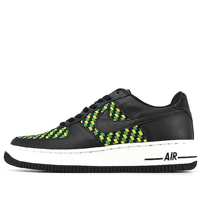 Nike Air Force 1 Low PRM 'Black Volt Green' 309096-002