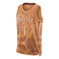 Nike x NBA Dri-FIT Devin Booker Phoenix Suns Swingman Jersey 'Brown' FD6233-860