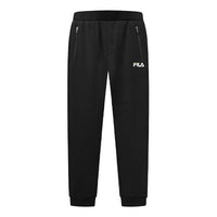 FILA Knit Long Pants Bundle Feet Sports Pants Black F11M018613F-BK