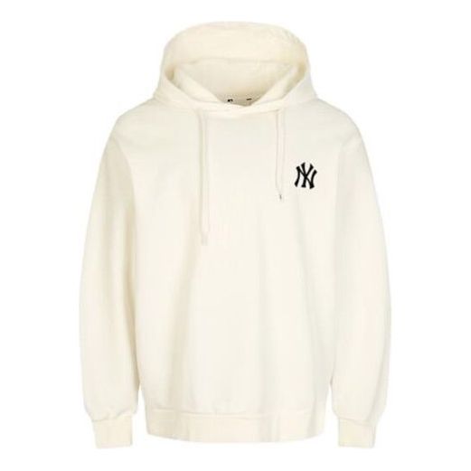 MLB hooded Loose Large LOGO Printing Sports Unisex White 31HDR1941-50I